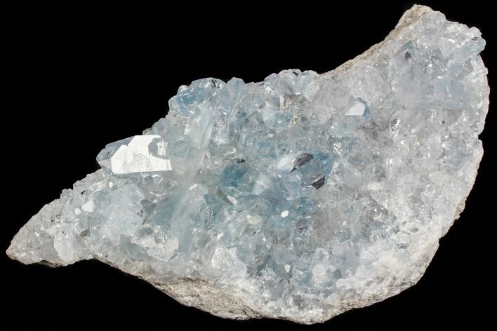 Sky Blue Celestine (Celestite) Crystal Cluster - Madagascar #74719